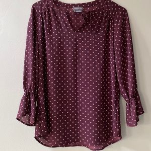 Maroon Blouse